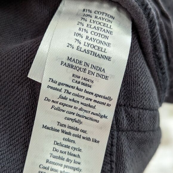 FAHERTY Men's Stretch Terry Jeans Sz 40 NWOT Slate Gray Slim Straight Leg - Picture 12 of 12